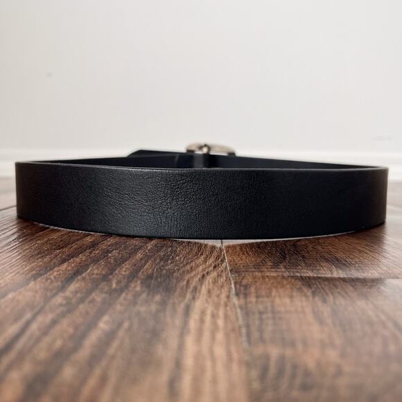 Vintage Ralph Lauren Polo Leather Belt Y2K Hinge Buckle Womens Size Small Black main image 15